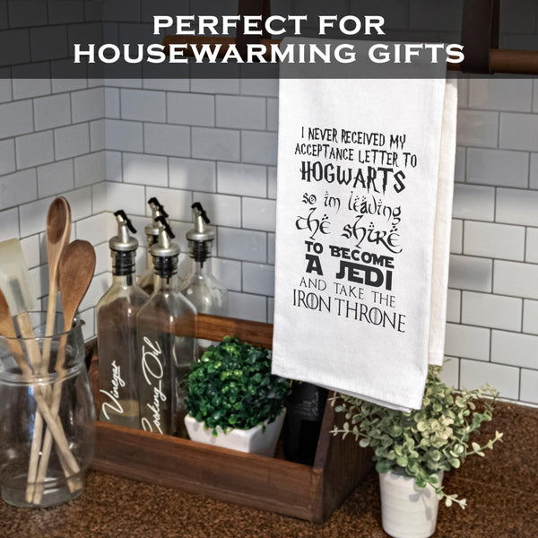I Never Received My Acceptance Letter Potter Kitchen Towel 18x24 Inch