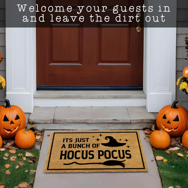 MAINEVENT Hocus Pocus Door Mat Outdoor 30x17 Inch, Hocus Pocus Doormat, Hocus Pocus Outdoor Mat, Hocus Pocus Welcome Mat, Hocus Pocus Door