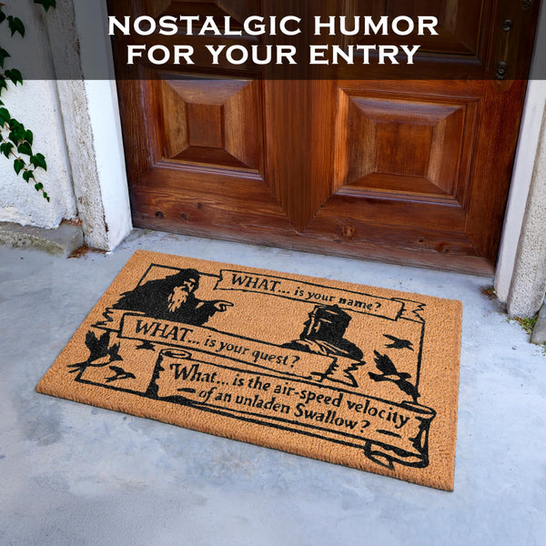 What Is Your Quest Door Mat 30x17 Inch