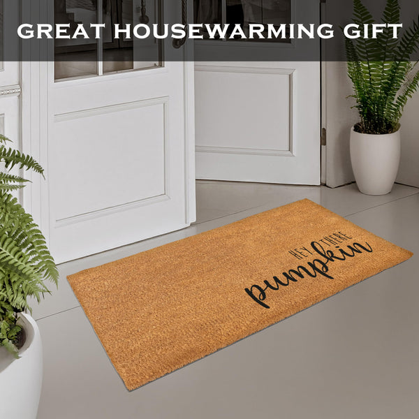 Hey There Pumpkin Door Mat 48x24 Inch