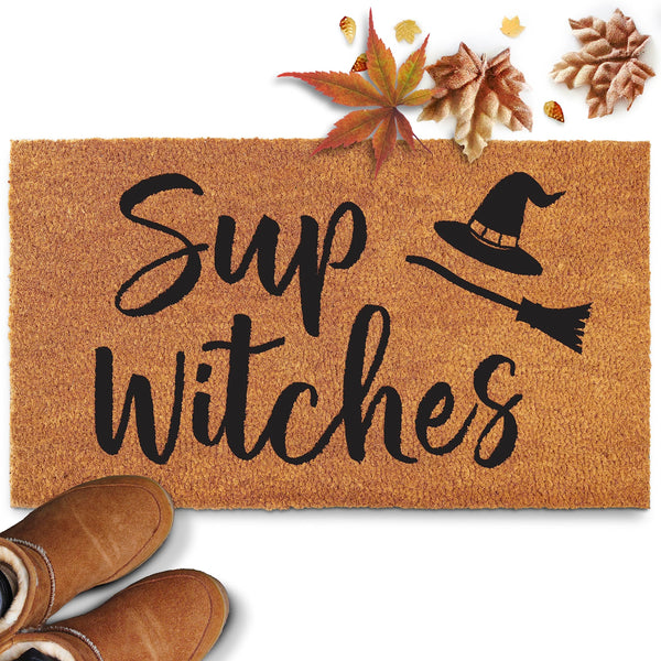 Sup Witches Doormat 30x17 Inch