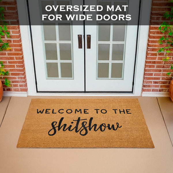 Welcome to the Shitshow Large Door Mat 48x24 Inch