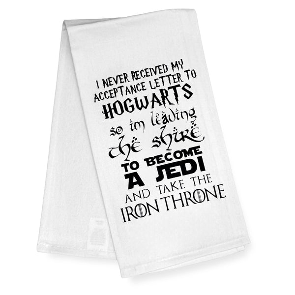 I Never Received My Acceptance Letter Potter Kitchen Towel 18x24 Inch