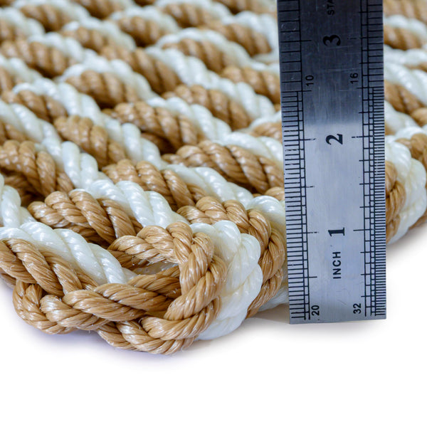 Lobster Rope Mat Sand 30x17 Inch