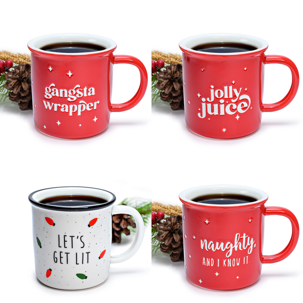 MAINEVENT Funny Christmas Coffee Mugs 11 Ounce 2