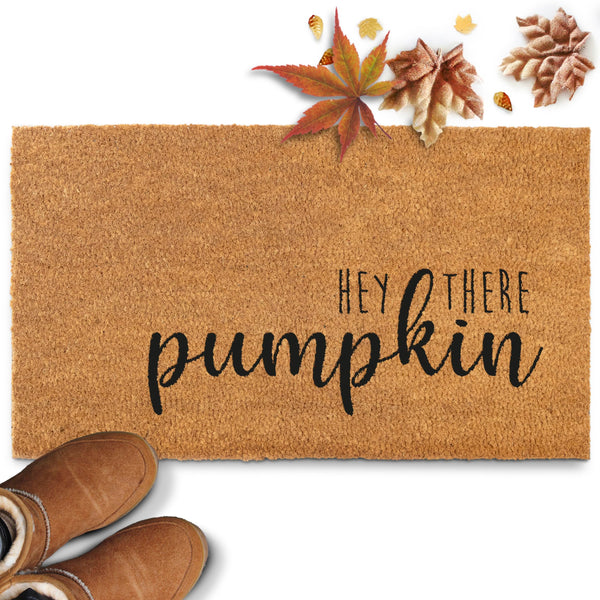 MAINEVENT Halloween Pumpkin-themed Coir Door Mat 30x17 Inch, Pumpkin Mat Outdoor, Pumpkin Rug Outdoor, Pumpkin Doormat Outdoor, Pumpkin Welcome Mat