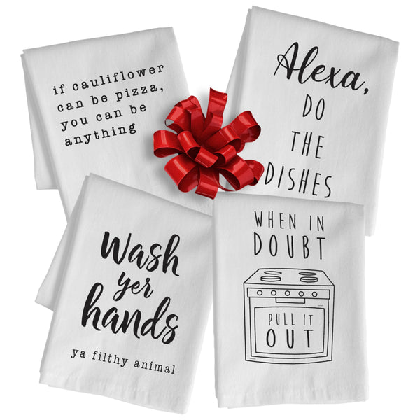 MAINEVENT Funny kitchen towel 