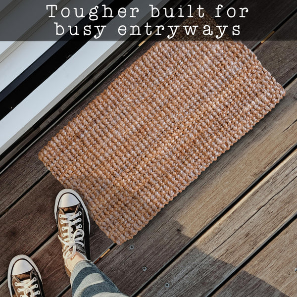 MAINEVENT Jute Outdoor Coir Doormat Mats 