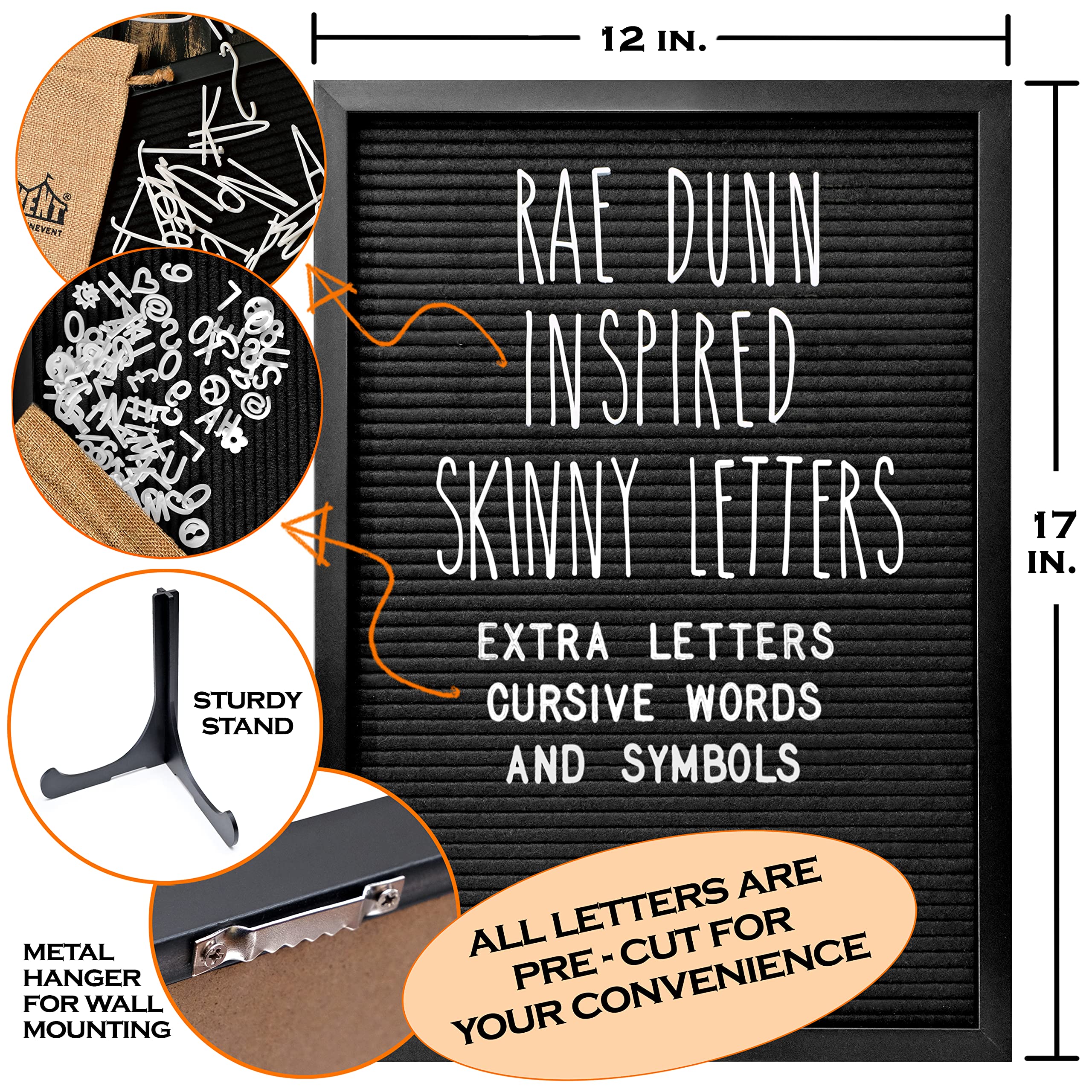 Black Letter Board With White Letters