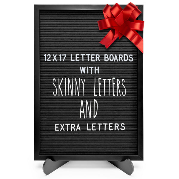 MAINEVENT Letter felt board sign skinny pre cut letters 