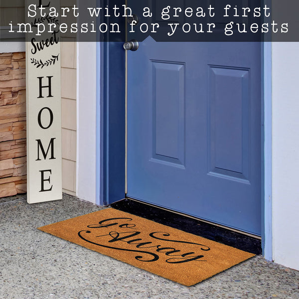 MAINEVENT Welcome Coir Doormats Outdoor Mats 