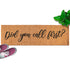 MAINEVENT coir welcome mats did you call first outdoor mats