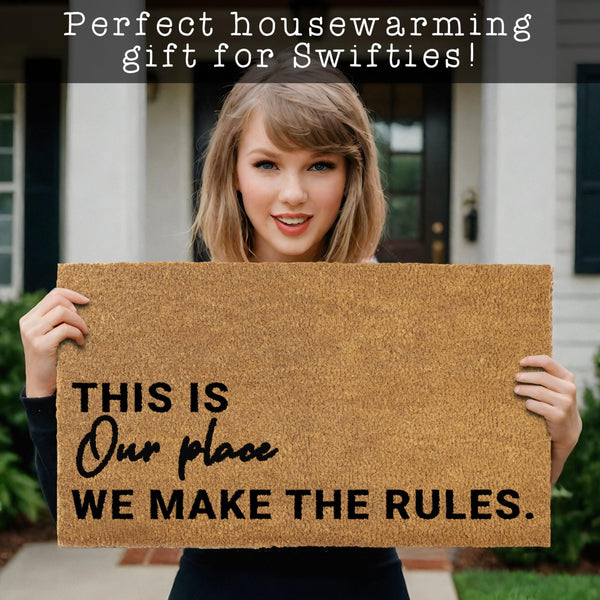 Taylor swift coir outdoor mats 