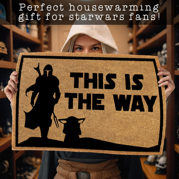 This is the way Star Wars Coir Door Mat Collection 