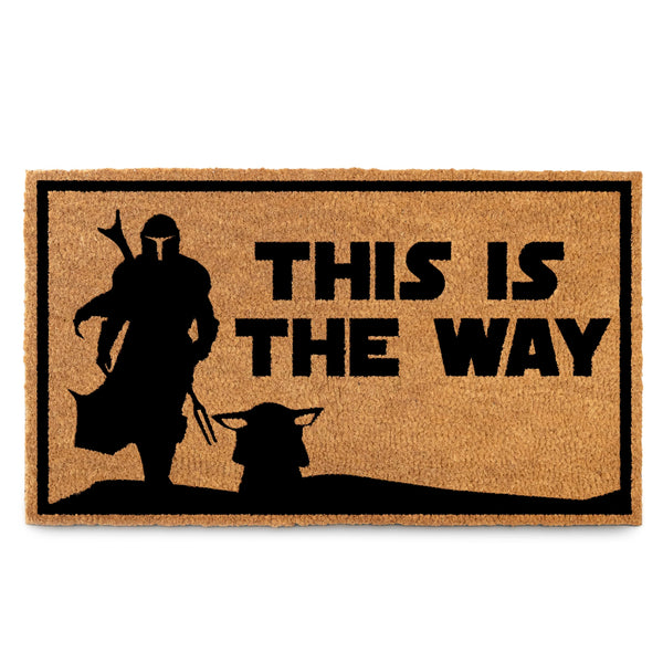 This is the way Star Wars Coir Door Mat Collection 