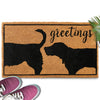 MAINEVENT Dog Greetings Doormat 30"x17" or 50"x15"