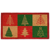 Christmas Tree Doormat 30x17 Inch
