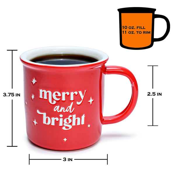 MAINEVENT Funny Christmas Coffee Mugs 11 Ounce 1