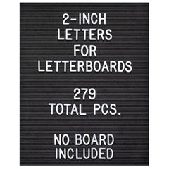 Large Letter Board 24x30 and 32x40 Inch Felt Menu Board 