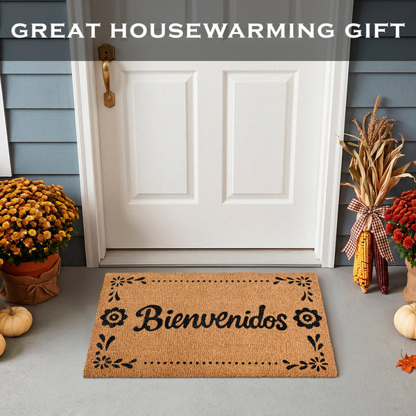Bienvenidos Door Mat 30x17 Inch