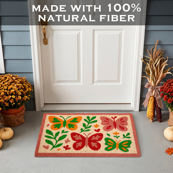 Butterfly Outdoor Mat 30x17 Inch