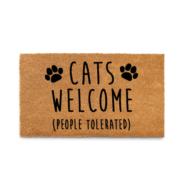 cats-welcome-people-tolerated-doormat-30x17-inch