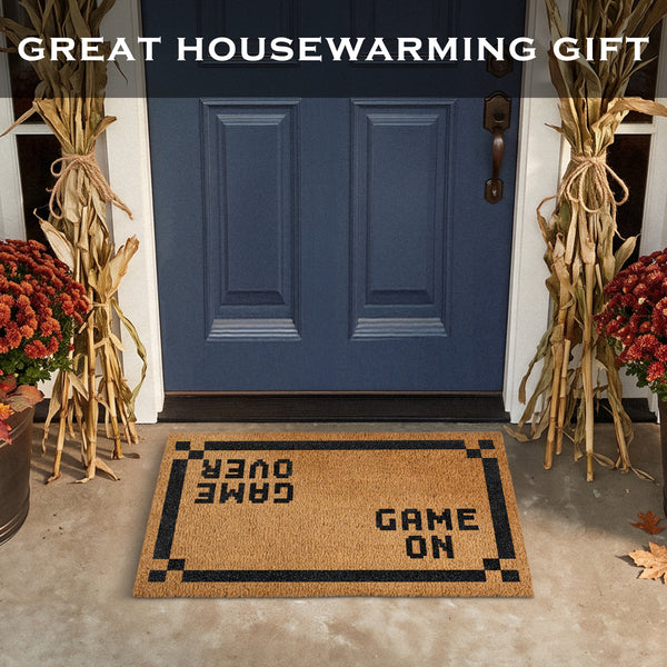 Game Over Door Mat 30x17 Inch