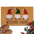 mats, welcome mats, winter, gnome, christmas, xmas themed mats, holiday, thanksgiving