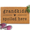 MAINEVENT Grandkids Spoiled Here Doormat 30x17 Inch