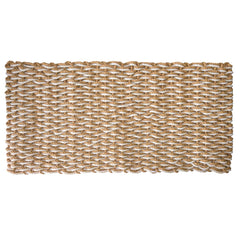 Lobster Rope Mat 30"x17" and 48"x24", Nautical Welcome Mat USA Designed