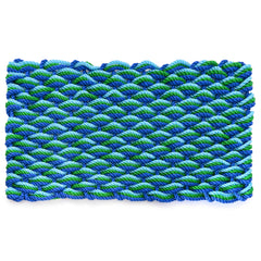 Lobster Rope Mat 30"x17" and 48"x24", Nautical Welcome Mat USA Designed