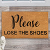 MAINEVENT Please Lose the Shoes Doormat Shoes Off Doormat