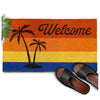 MAINEVENT Palm Trees Doormat 30x17 Inch