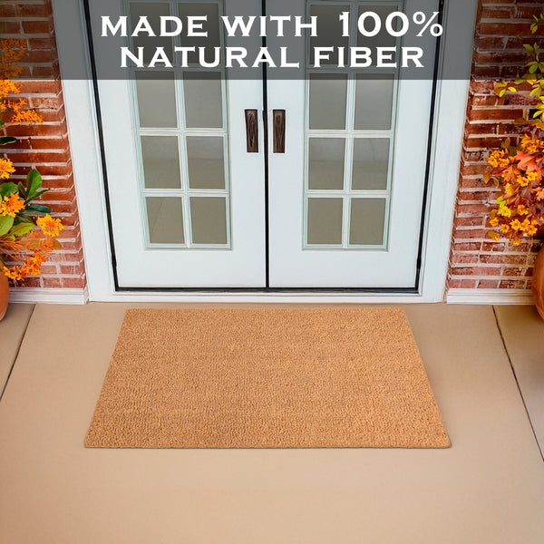 DIY Plain Coir Doormats in Bulk 48