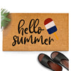 MAINEVENT Hello Summer Doormat 30x17 Inch