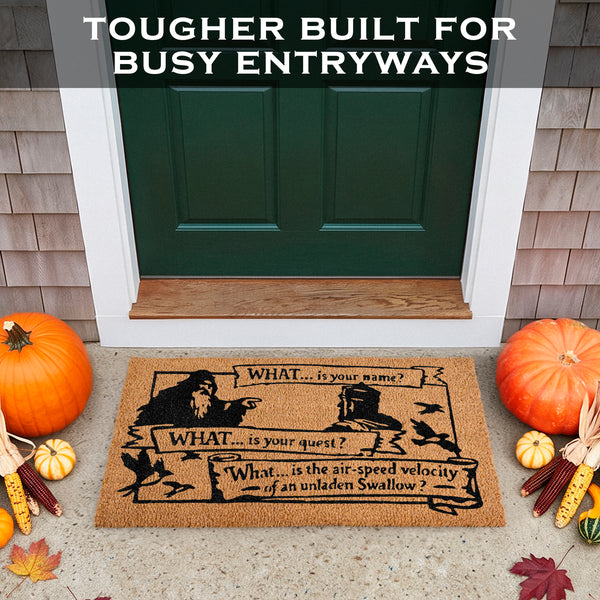 What Is Your Quest Door Mat 30x17 Inch