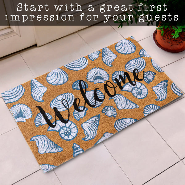 MAINEVENT Sea Shells Doormat