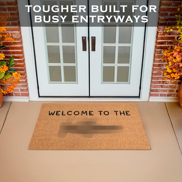 MAINEVENT Welcome to the Shitshow Door Mat Outdoor Welcome Mat for Front Door