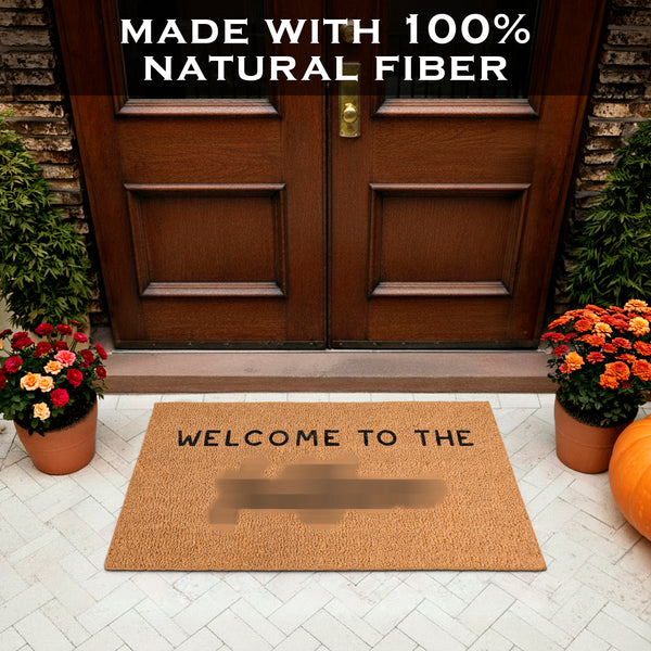 MAINEVENT Welcome to the Shitshow Door Mat Outdoor Welcome Mat for Front Door
