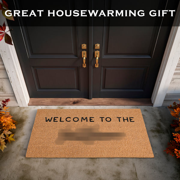 MAINEVENT Welcome to the Shitshow Door Mat Outdoor Welcome Mat for Front Door