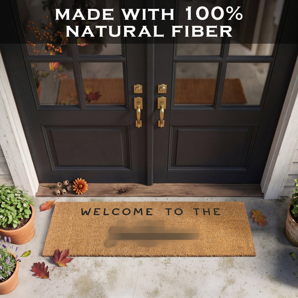 MAINEVENT Welcome to the Shitshow Door Mat Outdoor Welcome Mat for Front Door