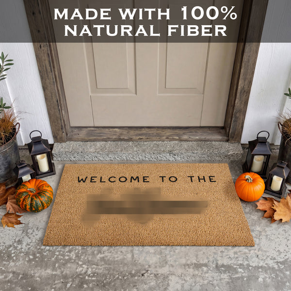 MAINEVENT Welcome to the Shitshow Door Mat Outdoor Welcome Mat for Front Door