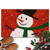 MAINEVENT Snowman Doormat 30x17 Inch