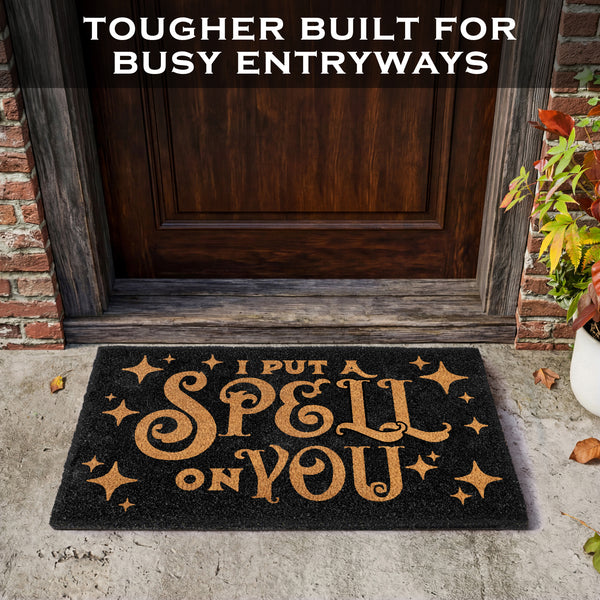I Put a Spell on You Coir Door Mat 30x17 Inch