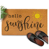 MAINEVENT Hello Sunshine Doormat 30x17 Inch