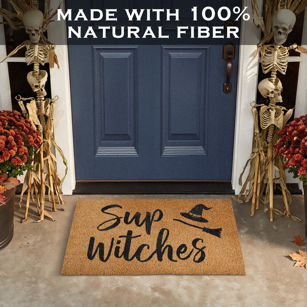 Sup Witches Doormat 30x17 Inch