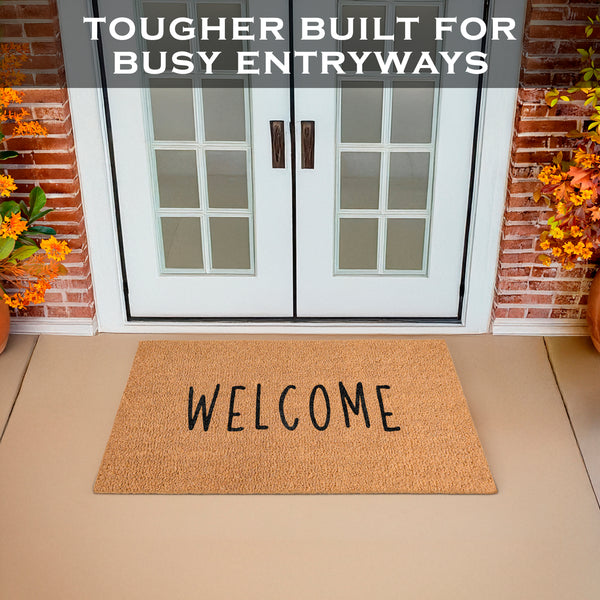 Welcome Long Door Mat 48x24 Inch