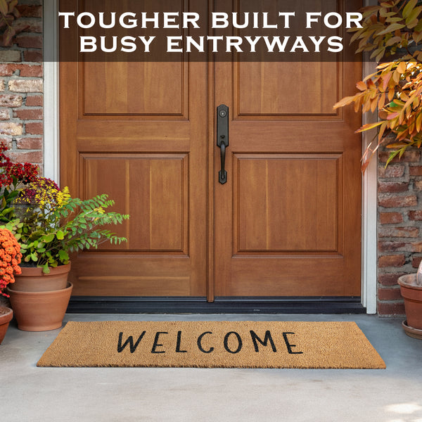 Welcome Long Door Mat 50x15 Inch