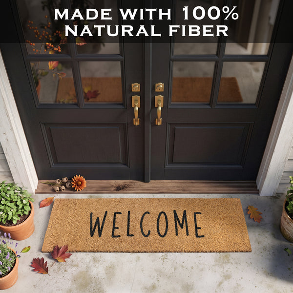 Welcome Long Door Mat 50x15 Inch