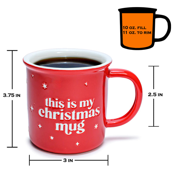 MAINEVENT Christmas Coffee Mugs 11 Ounce 1